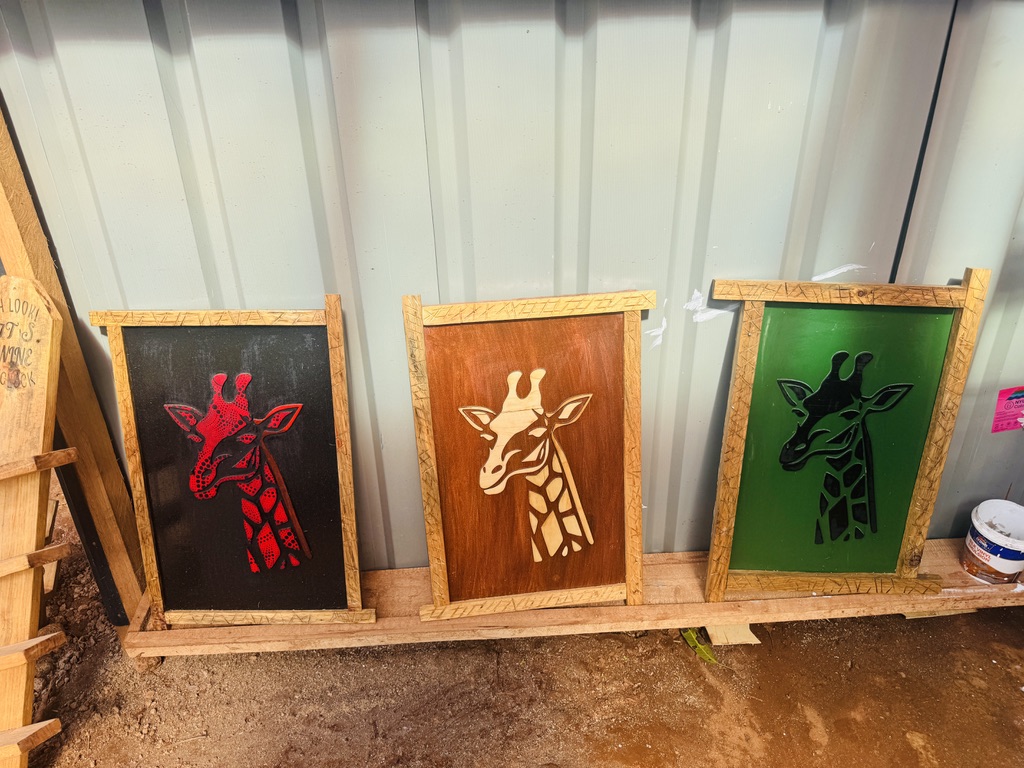 Handmade textured vase artwork